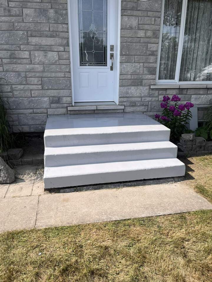 Escaliers béton Québec